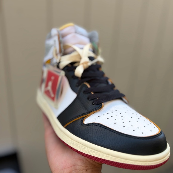 Jordan 1x UnionLA Black toe - Picture 2 of 9